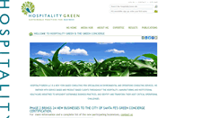 Desktop Screenshot of hospitalitygreen.com